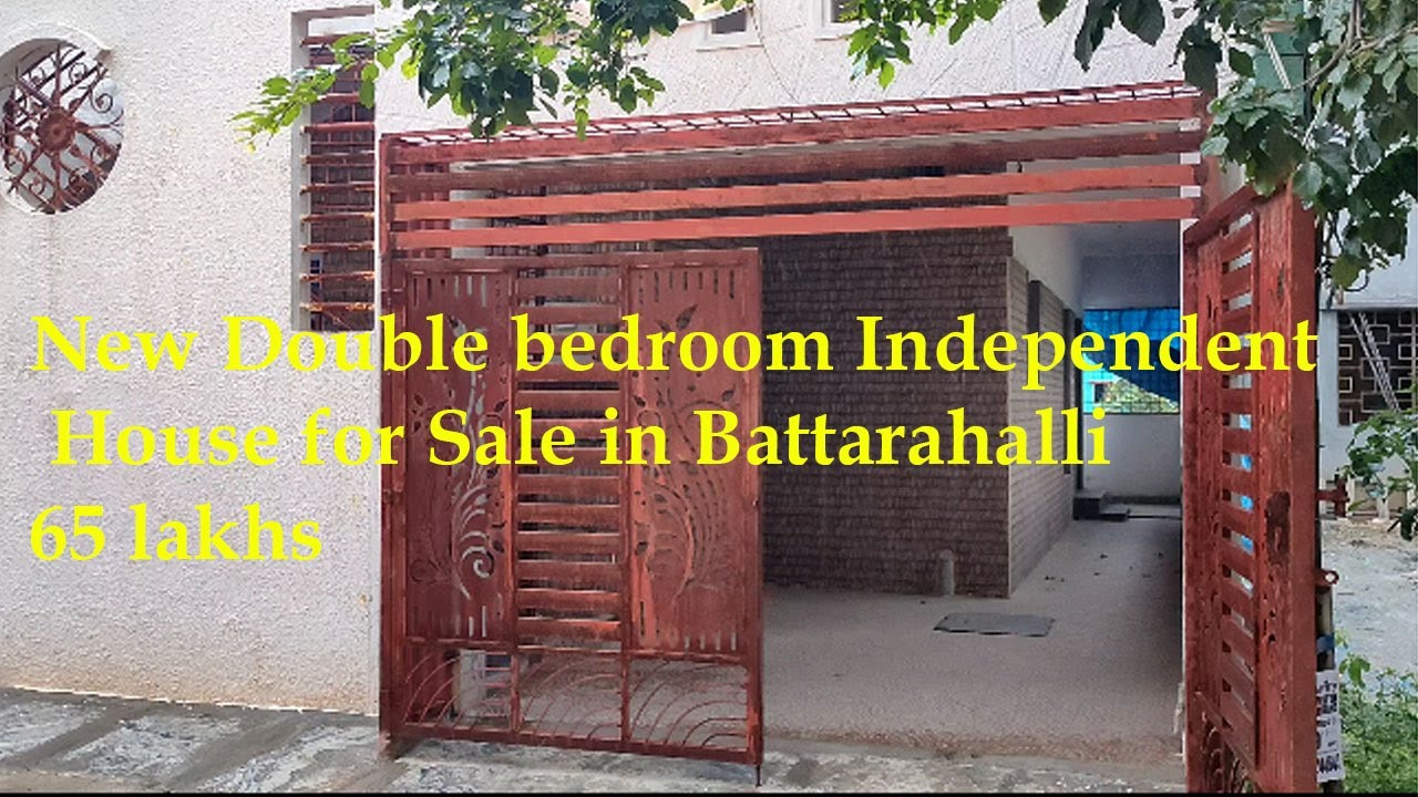 New House for sale in Battarahalli, kr puram, rammurthy nagar YouTube