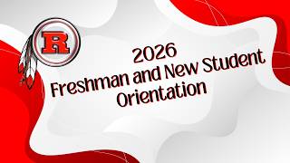 2026 Freshman and New Student Orientation
