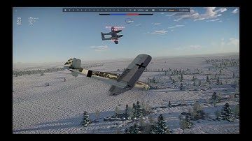 [War Thunder] Fw190d13 vs F82 reversal feat. rolling scissors