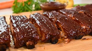 How To Make The Best BBQ Ribs in the Oven | Easy Oven Baked Ribs