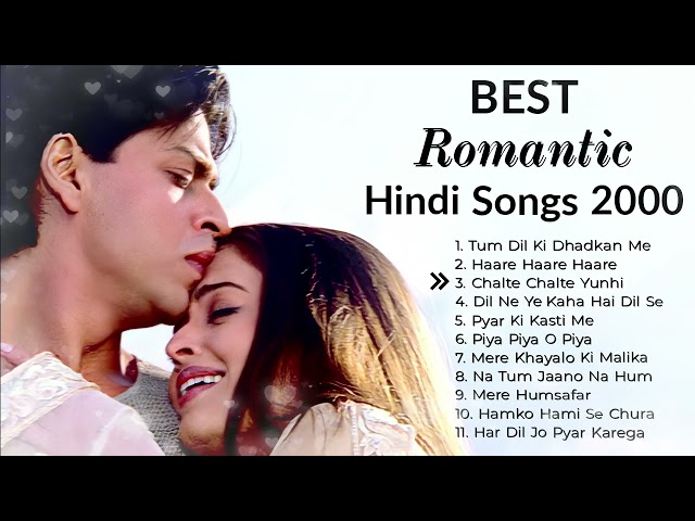 💕 2000 Best Romantic Songs | All Time Evergreen Bollywood  Old Hits Songs Collection class=