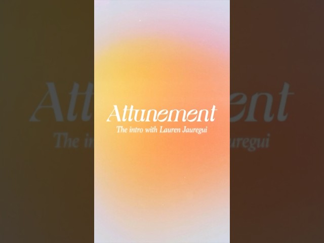 The Relaunch of Attunement ✨Listen to the intro episode 10/25 wherever you get your podcasts.