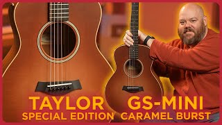 Taylor GS Mini Special Edition Caramel Burst | FINALLY a new burst