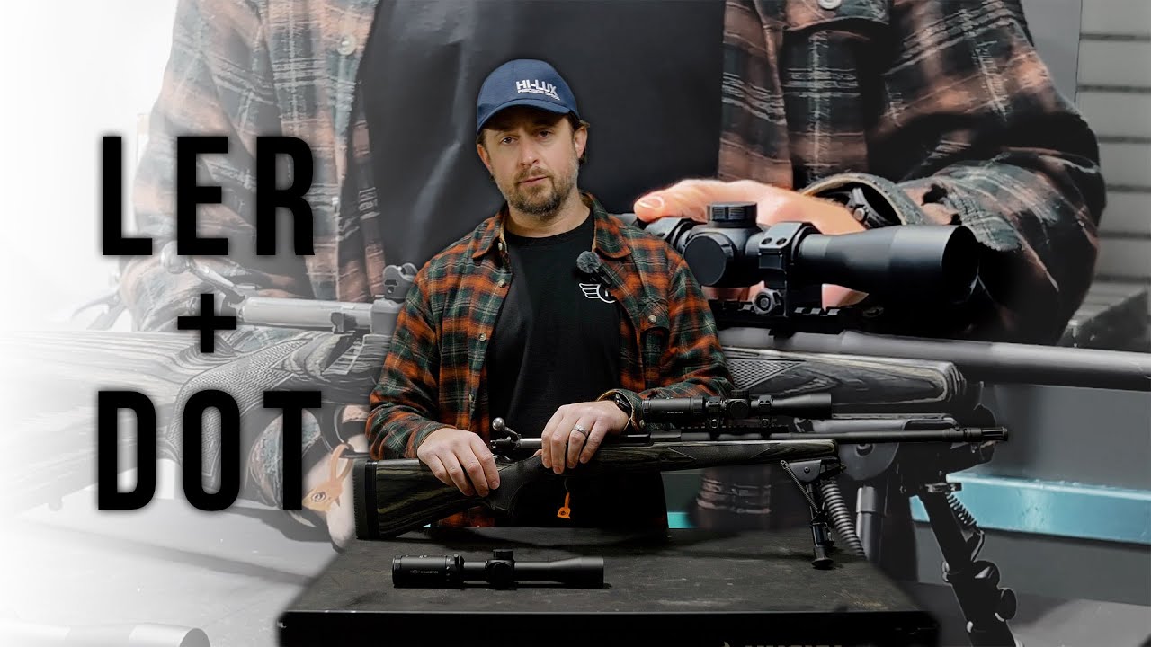 Long Eye Relief Scope and a Fiber Optic Red Dot - the LER 2-7 MkII