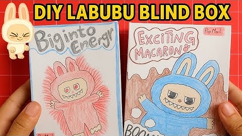 🤯 DIY Labubu Blind Box: Is My Homemade Version Better than Pop Mart?! (Unboxing & Review) #labubu