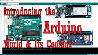 Introducing the Arduino Microcontroller Board and Its Cousins (092a)