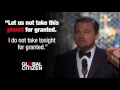 Leonardo DiCaprio's Oscars acceptance speech