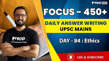 Daily UPSC Mains Answer Writing : Day 84 | UPSC CSE 2026 | Boost Your Writing Skills