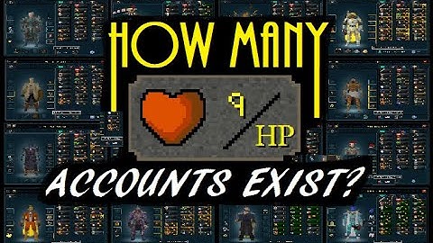 9HP - How many 9HP Accounts exist? | RS3