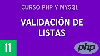 Validating Lists In Forms  Php And Mysql Course 11