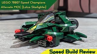 LEGO 76907 Speed Champions Alternate MOC (Lotus Starfighter) - LEGO MOC Speed Build Review