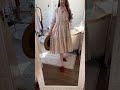 Picking Peonies Dress Try On