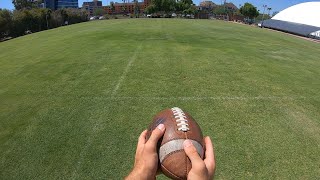 First Person POV Punts | ASU Football Punter Michael Turk | By God’s Grace and Power Alone!