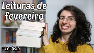 Leituras de Fevereiro de 2026 - Desafio #LerÁsia com leituras MARAVILHOSAS