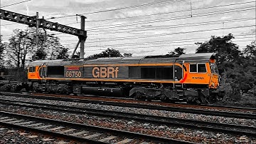 GBRf class 66750 | Scunthorpe Trent T.C. to Eastleigh East Yard | 1.10.20
