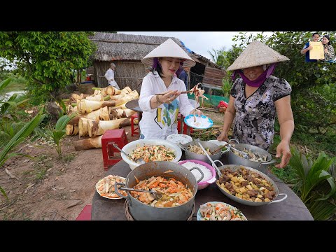 Video Thu Hoạch 300 Cây Dừa lấy Củ Hủ làm Bữa ăn Củ hủ Dừa... - youtube