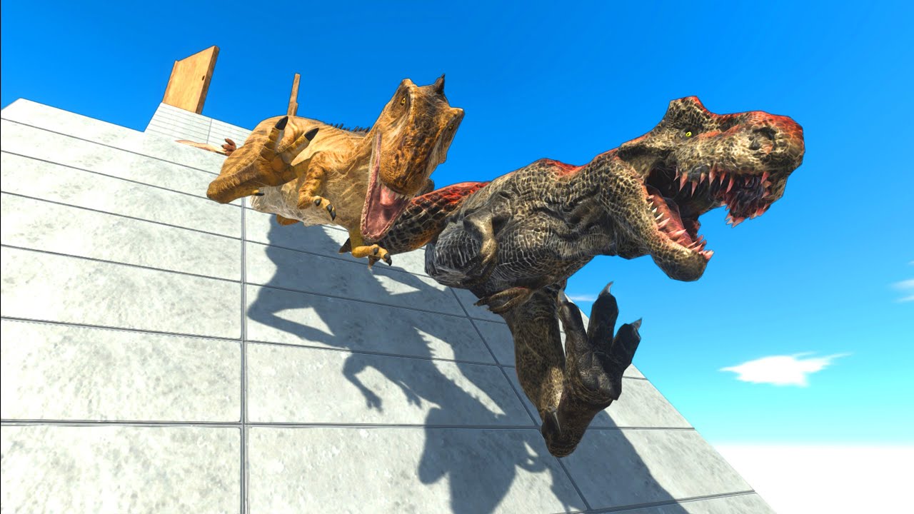 Giant Slides Challenge - Animal Revolt Battle Simulator