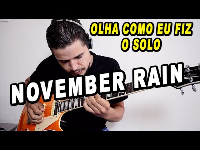 November Rain Cifra