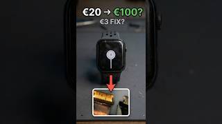 I Fixed a €100 Apple Watch for €3 #applewatch #techrepair #profitandloss #shorts #electronicsrepair
