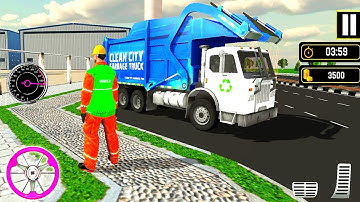 Garbage Truck Driver 2022 - Trash Dump Cleaner - Android Gameplay - City Garbage Truck #8