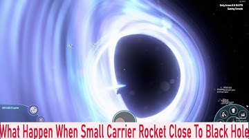 Dyson Sphere Program What Happen When Small Carrier Rocket Close To Black Hole