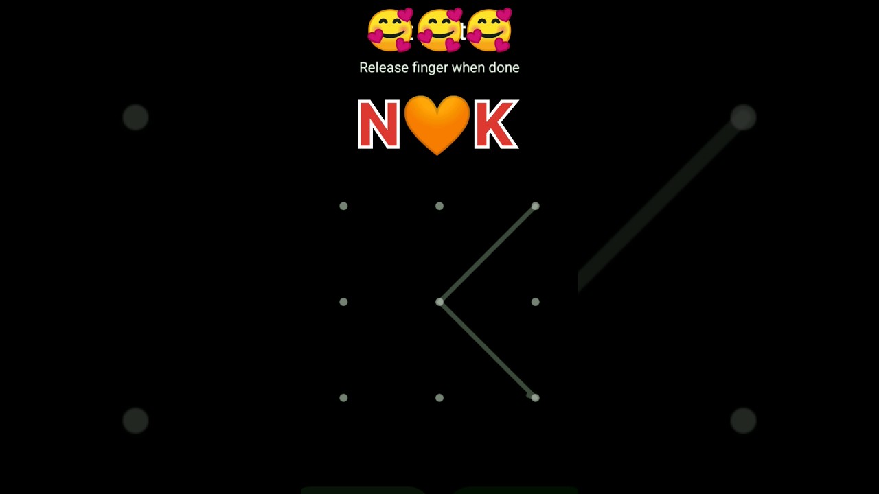 N.K pattern lock 