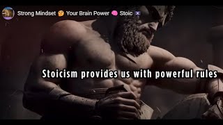 Strong Mindset 🤔 Your Brain Power 🧠 Stoic 🏴‍☠️