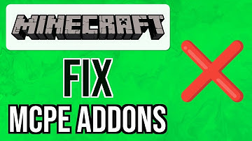 How to FIX "MCPE ADDONS (MODS) NOT WORKING" ERROR in Minecraft Bedrock Edition 2024