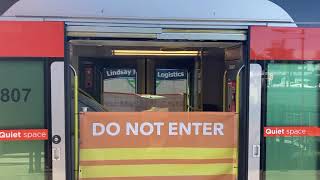 New Intercity Fleet Train - Nif Train - Stopping At Cowan Station Down Direction Thing Going.