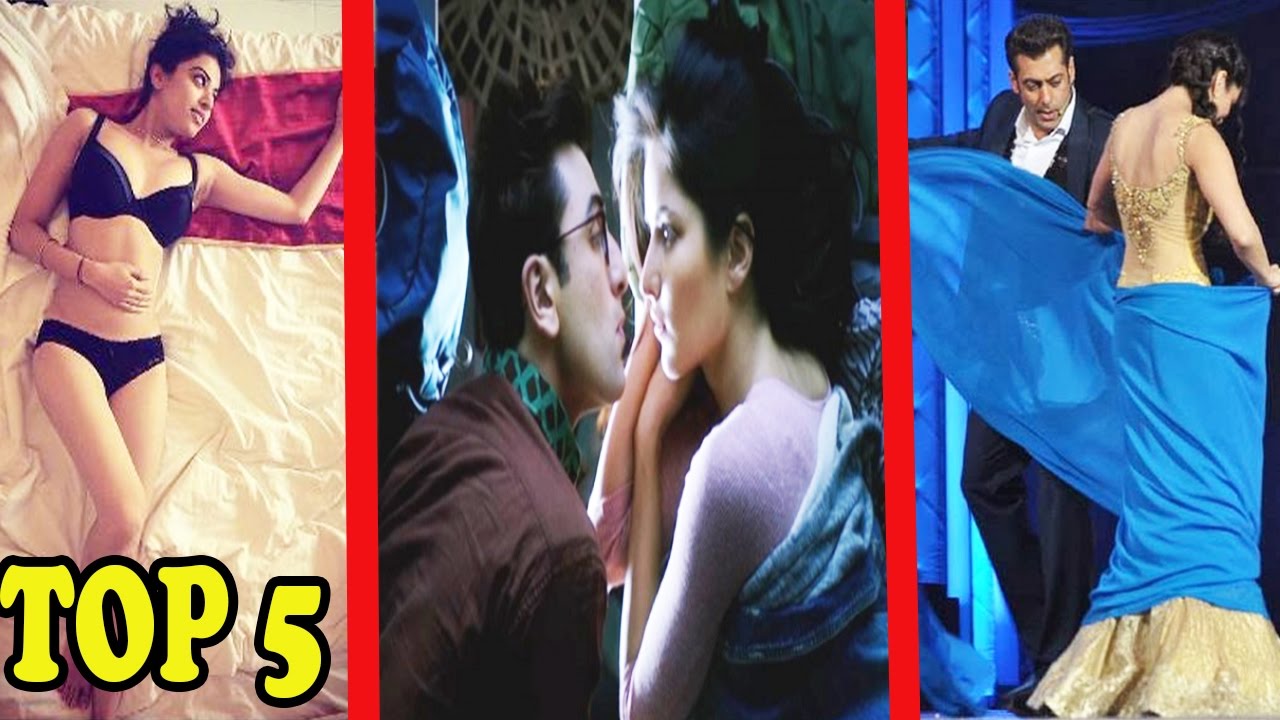 Katrina Kapoor Ki X - Bollywood Top 5 Latest News | Katrina Kaif And Ranbir Kapoor Kissing Scene  In Jagga Jasoos | - YouTube