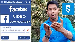 Facebook video downloader project in sketchware pro #AndroidAppdeveloper #sketchware #Aauraparti screenshot 4