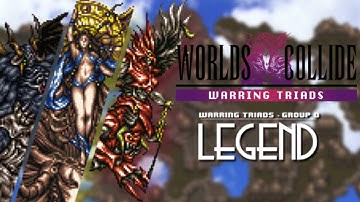 Warring Triads - Team Crusader (mograe) vs Team Bahamut (goldenshocker) - FF6 Worlds Collide
