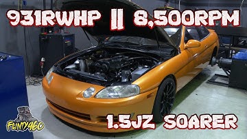 1.5JZ SOARER || 931RWHP @ 8,500RPM