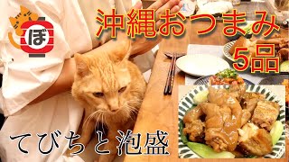 【てびち】ぼっち女のおうち居酒屋【泡盛】Okinawan food and awamori