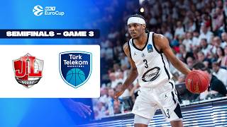 Cosea JL Bourg-en-Bresse - Turk Telekom Ankara | SEMIFINALS Game 3 Highlights | 2025-26 BKT EuroCup