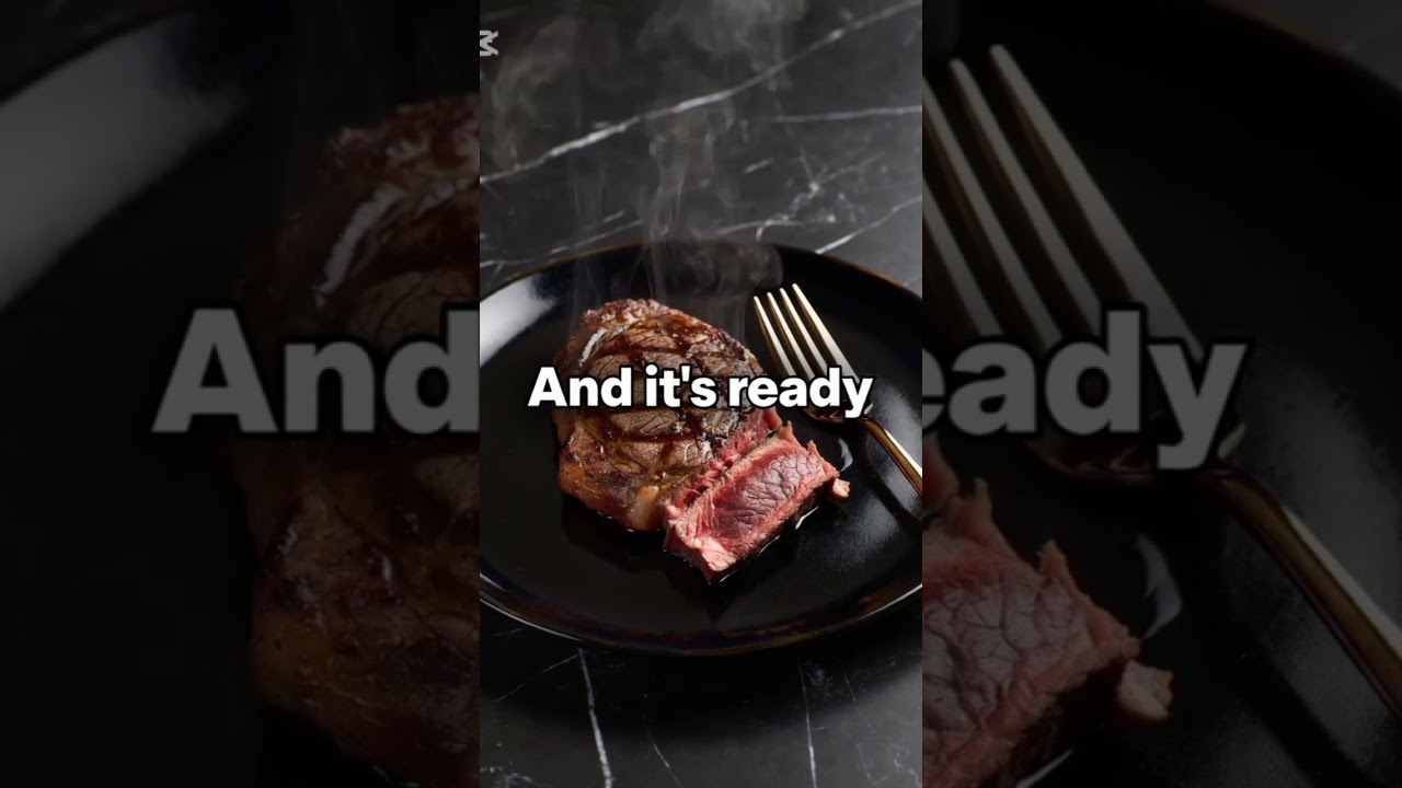 ⁣Butter Basted Steak Recipe|Juicy Pan Seared Steak(Food Porn ASMR)steak #foodporn #steakrecipe# #fyp