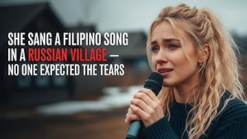 She Sang a Filipino Song in a Russian Village — No One Expected the Tears