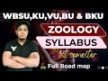 ZOOLOGY Honours Syllabus 1st Sem// #wbsu #kalyani_university #BKU #VU #CU #BU /🎯 Full Road Map. 