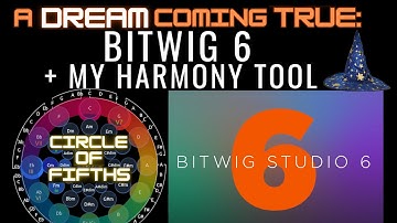 Bitwig 6 = A dream coming true: Synchronizing Piano Roll Scale Highlighting with my Harmony Tool ♥