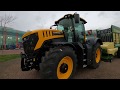 2020 JCB Fastrac 8330 with Krone at Lamma 2020