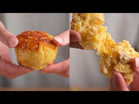 Savory Chicken & Cottage Cheese Muffins