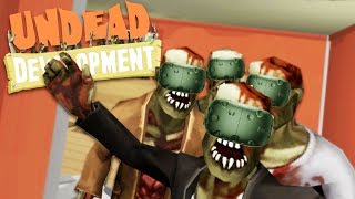 Epic Base Building and Zombie Horde Defense! - Undead Development VR Gameplay - HTC Vive VR screenshot 5