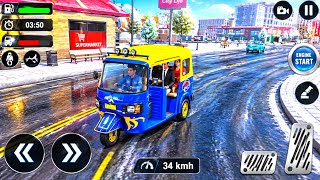 Tuk Tuk Auto Driving 3D - City Mountain Challenge - Android Gameplay #2  screenshot 3