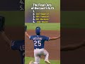 The Final Outs of the Last 5 ALCS #mlb #baseball #mlbhighlights #baseballhighlights