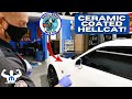 Dodge Challenger Hellcat Widebody Ceramic Coating Review at Muscle Mouse Auto Spa