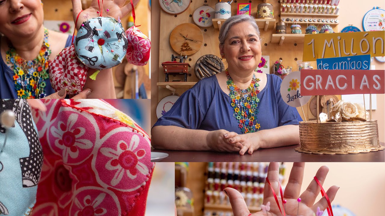 ALFILETERO o acerico sin máquina de coser/DIY/Para ti o regalar y gana dinero con los retazos