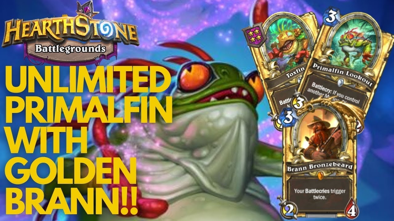 GOLDEN BRANN MURLOCS !! | Поля битв в Hearthstone