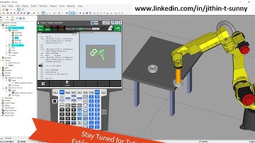 Fanuc Robot iRVision 2D Vision Simulation