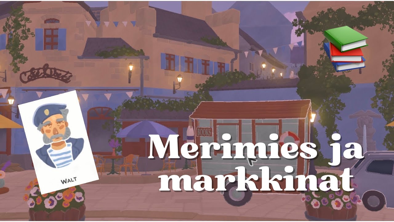 KIRJAKAUPAN eka viikko☀️ || Tiny Bookshop osa 2🎮