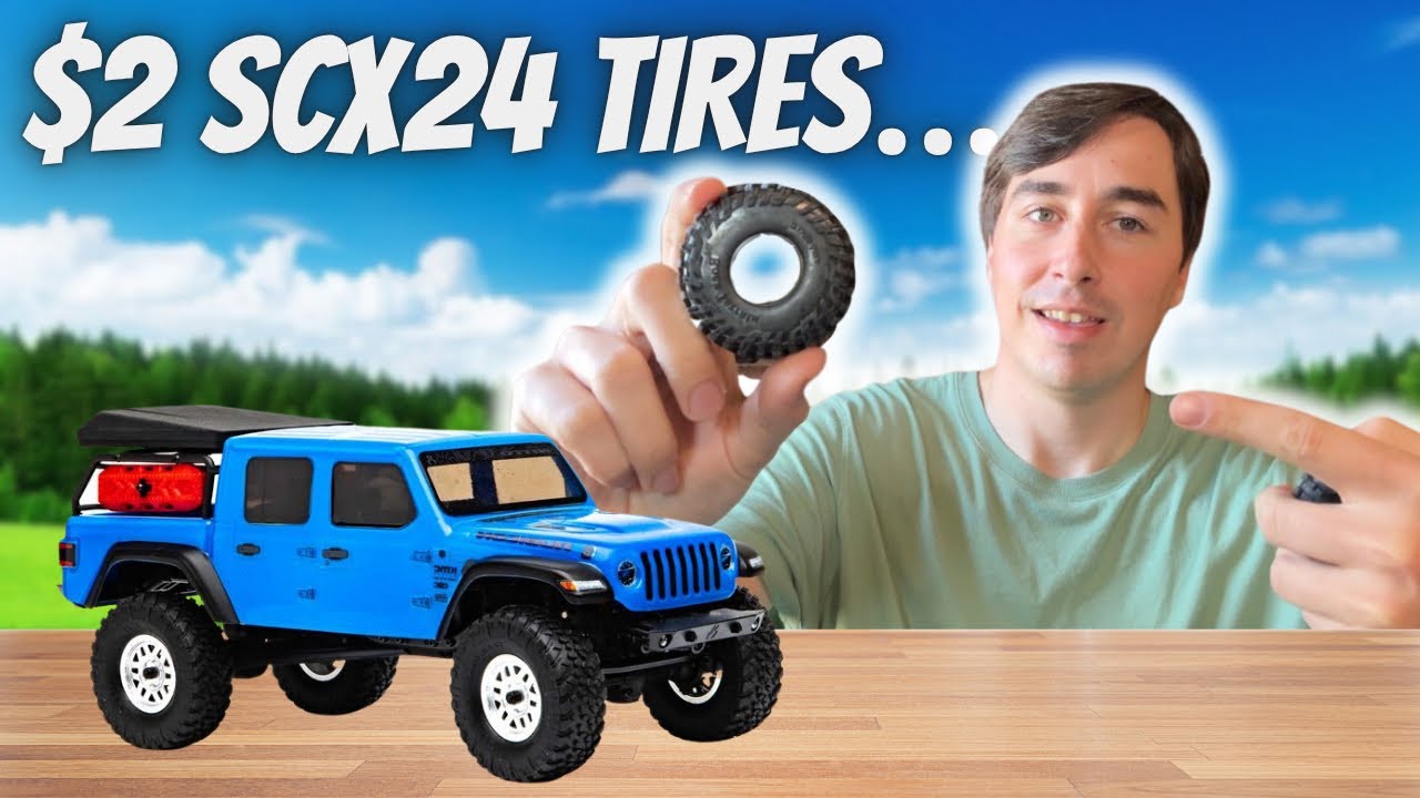 Шины SCX24 за 2 доллара на ALIEXPRESS… СТОИТ ЛИ ПОКУПАТЬ?